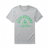 Acheter Le Coq Sportif Fanwear Tee As Saint Etienne Light Grey T-Shirts Manches Courtes Homme